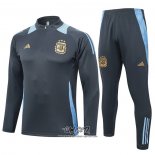 Chandal de Sudadera del Argentina 2024-2025 Gris