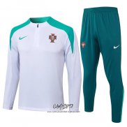 Chandal de Sudadera del Portugal 2024-2025 Blanco