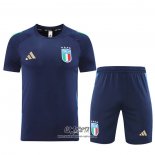 Chandal del Italia 2024-2025 Manga Corta Azul - Pantalon Corto