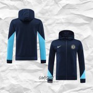 Chaqueta con Capucha del Chelsea 2024-2025 Azul