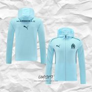 Chaqueta con Capucha del Olympique Marsella 2024-2025 Azul