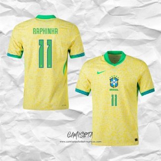 Primera Camiseta Brasil Jugador Raphinha 2024