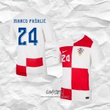 Primera Camiseta Croacia Jugador Marco Pasalic 2024