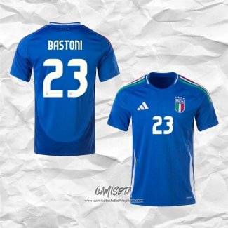 Primera Camiseta Italia Jugador Bastoni 2024-2025