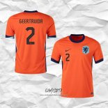 Primera Camiseta Paises Bajos Jugador Geertruida 2024