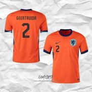 Primera Camiseta Paises Bajos Jugador Geertruida 2024