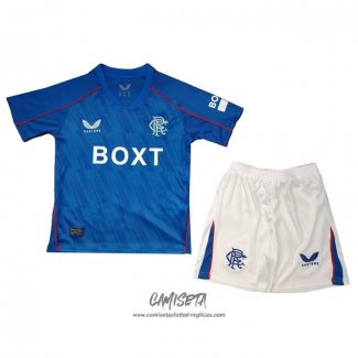 Primera Camiseta Rangers 2024-2025 Nino