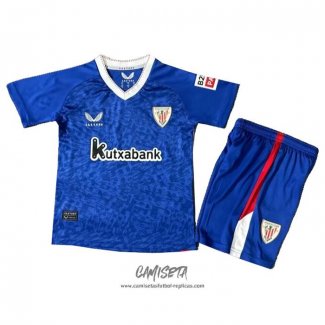 Segunda Camiseta Athletic Bilbao 2024-2025 Nino