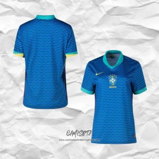 Segunda Camiseta Brasil 2024 Mujer