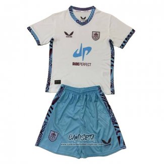 Tercera Camiseta Burnley 2024-2025 Nino