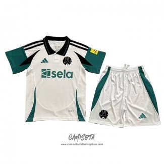 Tercera Camiseta Newcastle United 2024-2025 Nino