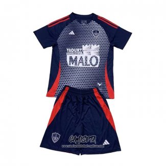 Tercera Camiseta Stade Brestois 2024-2025 Nino