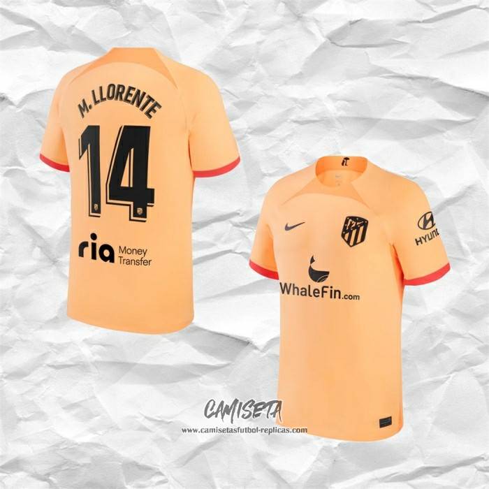 Nike Atlético de Madrid Home Stadium Shirt 2022-23 with Reinildo 23 Printing